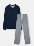 Pijama raya diplomática gris