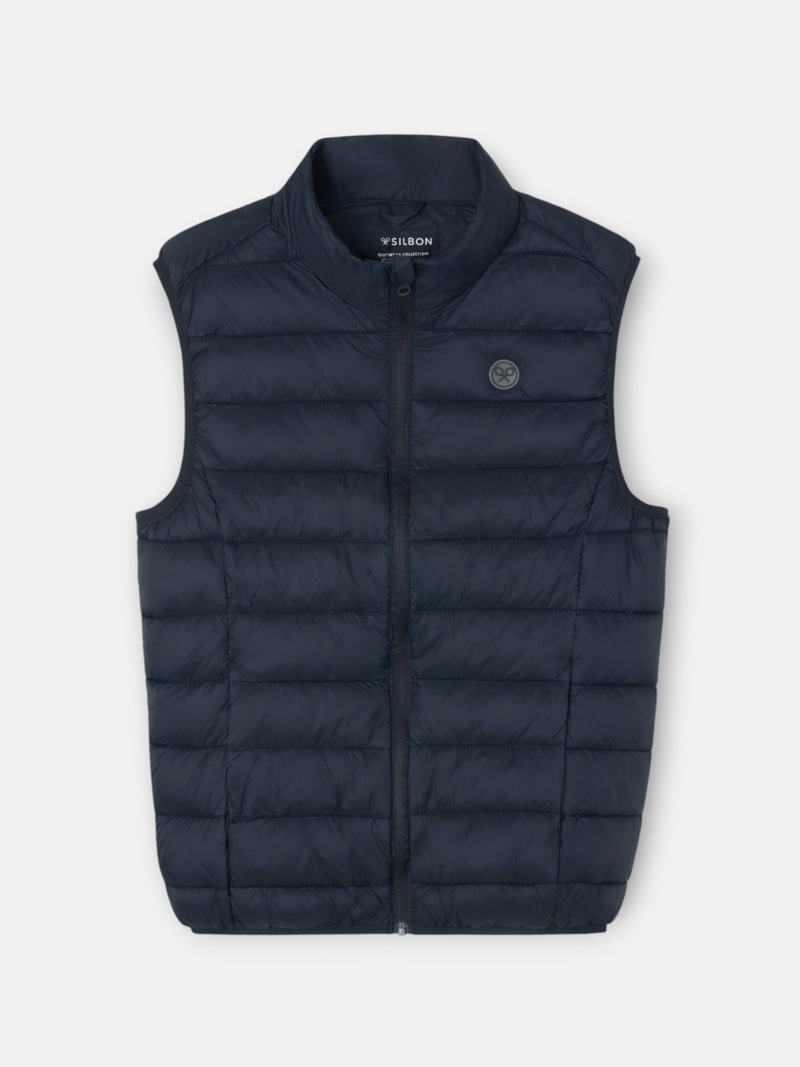 Navy blue ultralight vest