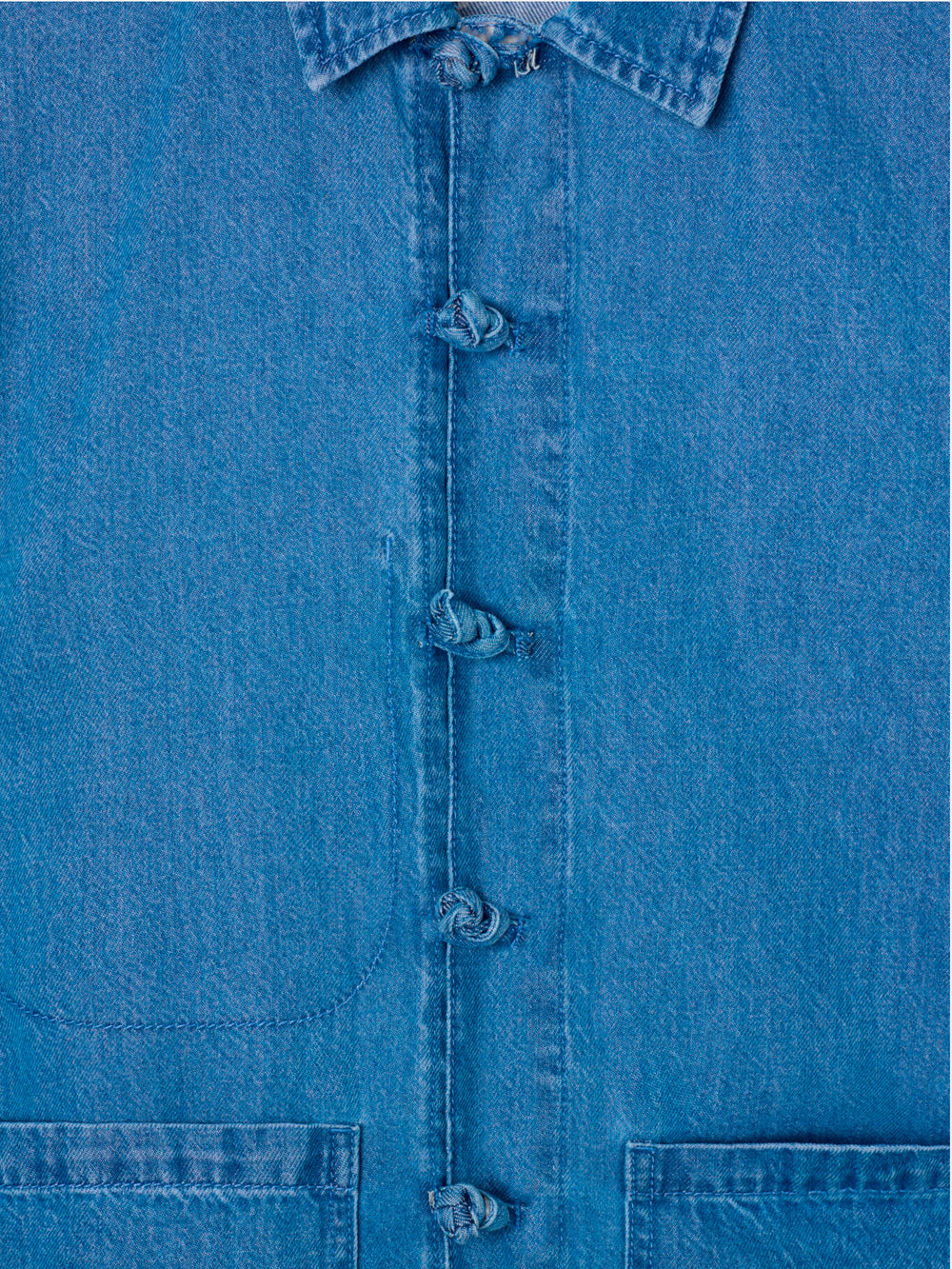 Sobrecamisa denim cruise ajustables azul