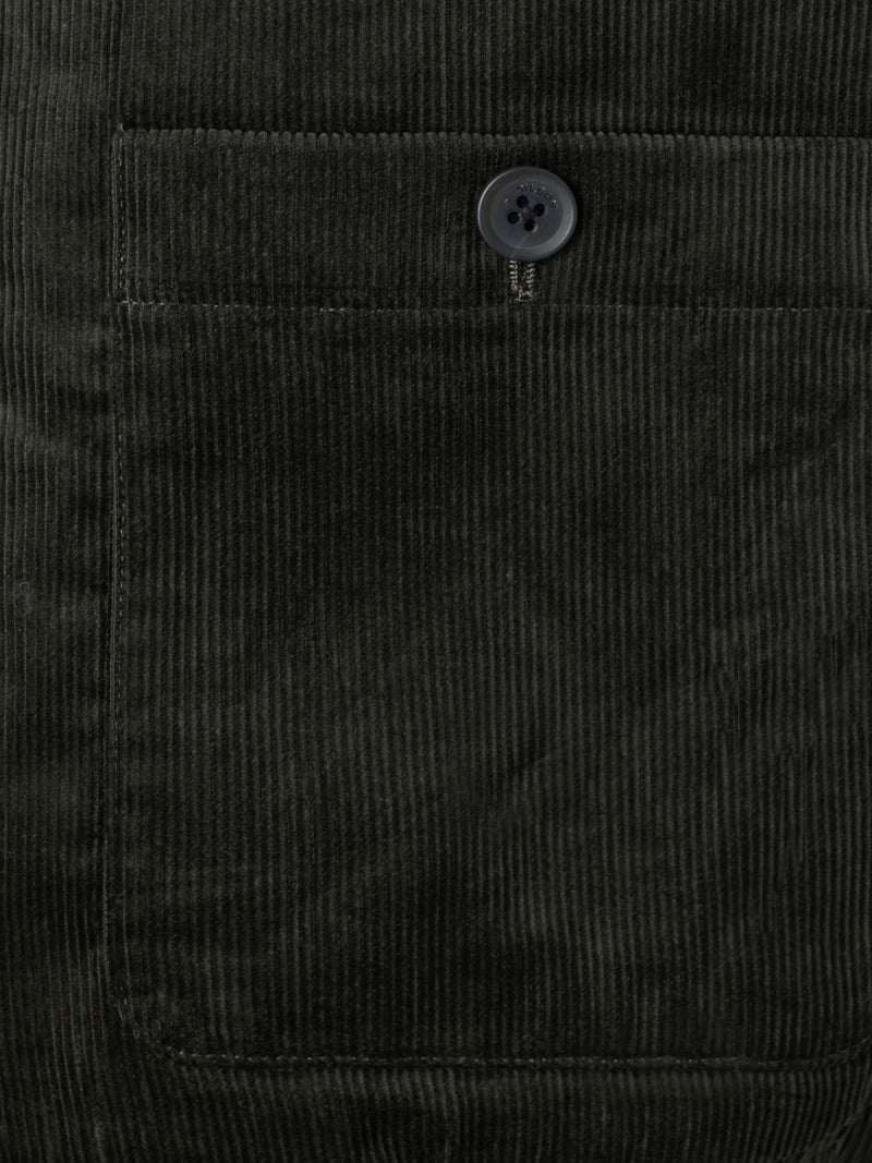 Green corduroy jacket