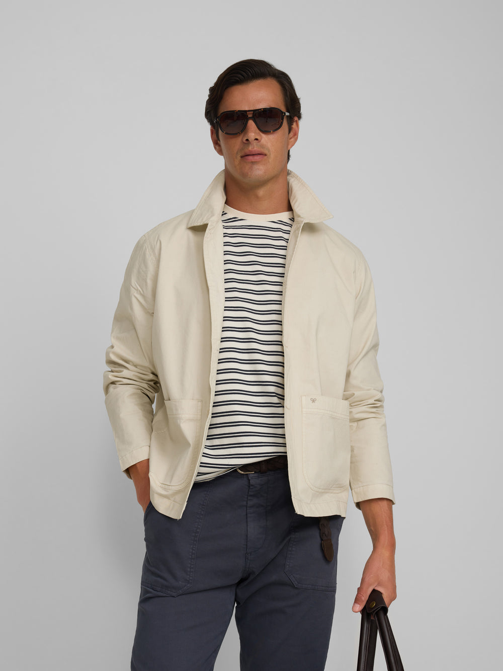 Chaqueta cruise piedra