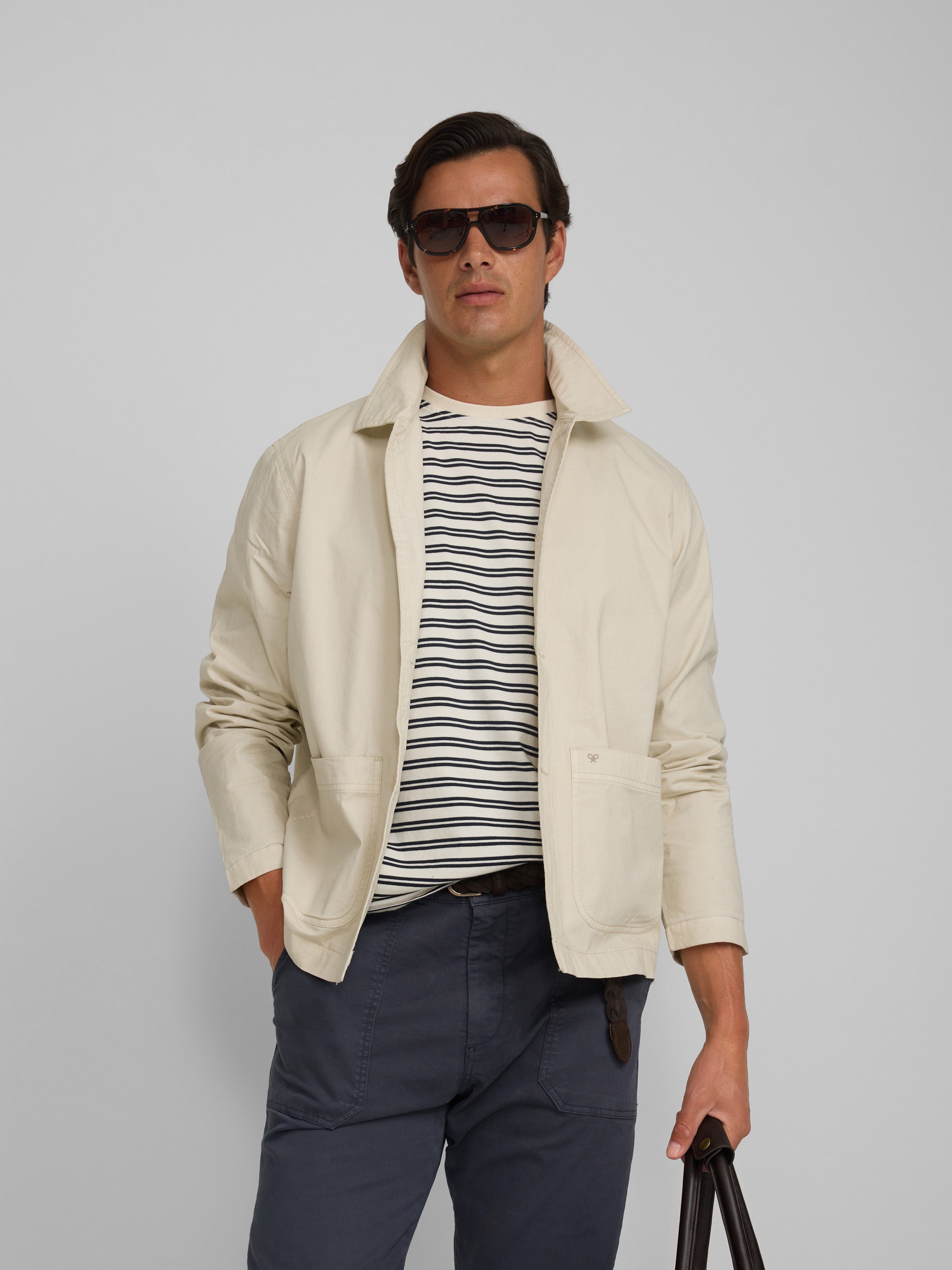 Chaqueta cruise piedra
