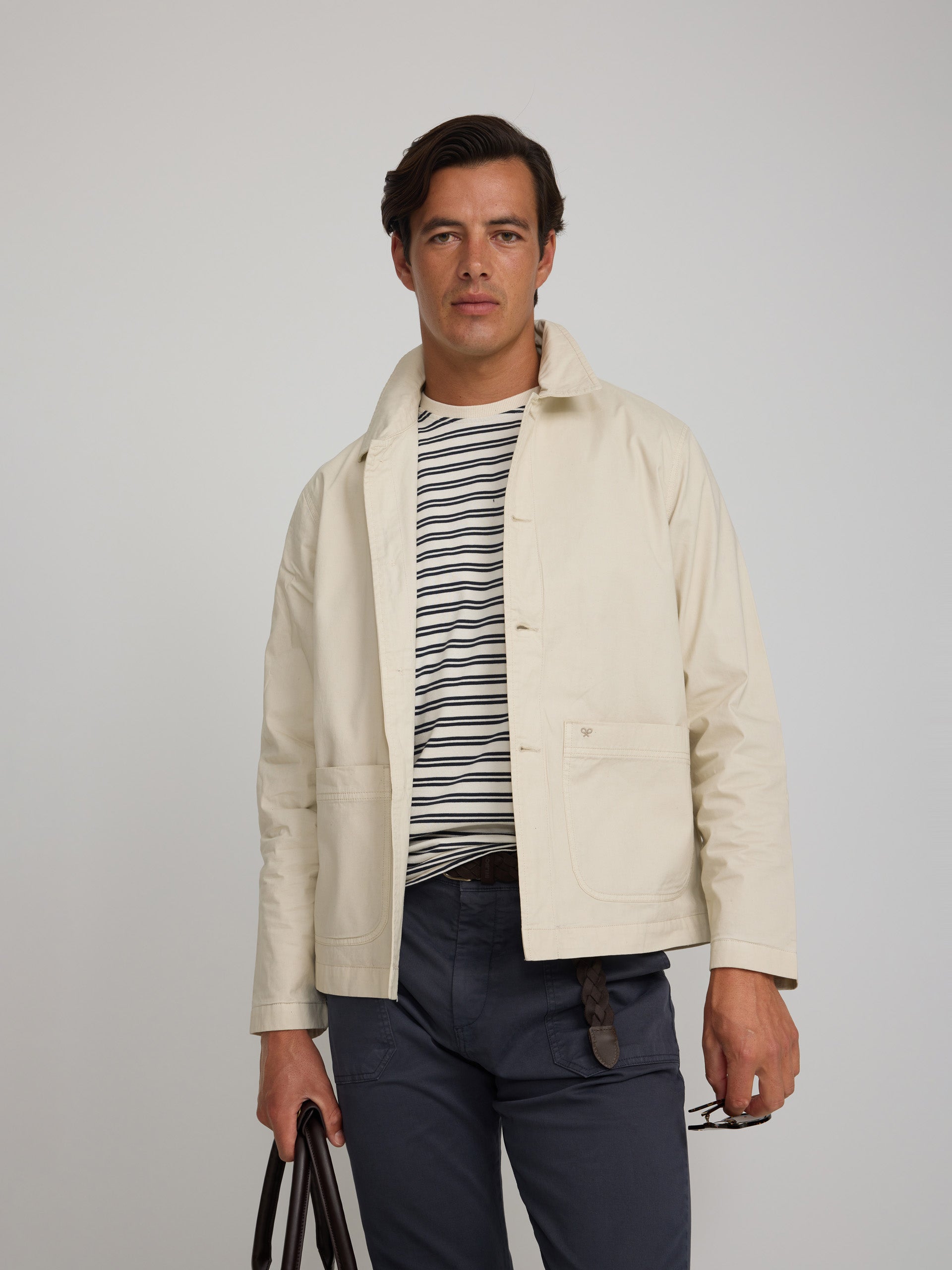 Chaqueta cruise piedra