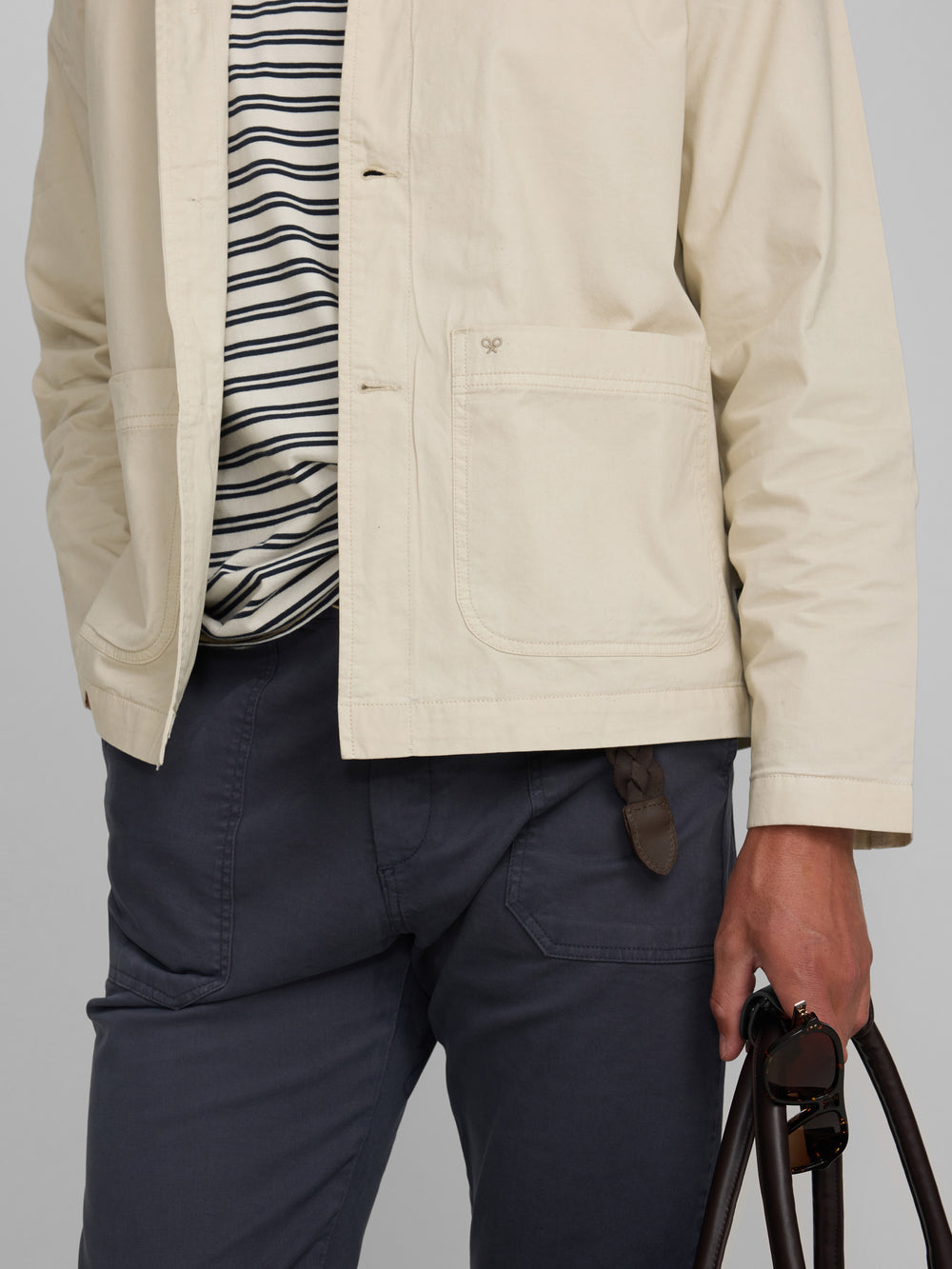 Chaqueta cruise piedra