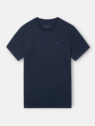 T-shirt affiche raquettes bleu marine
