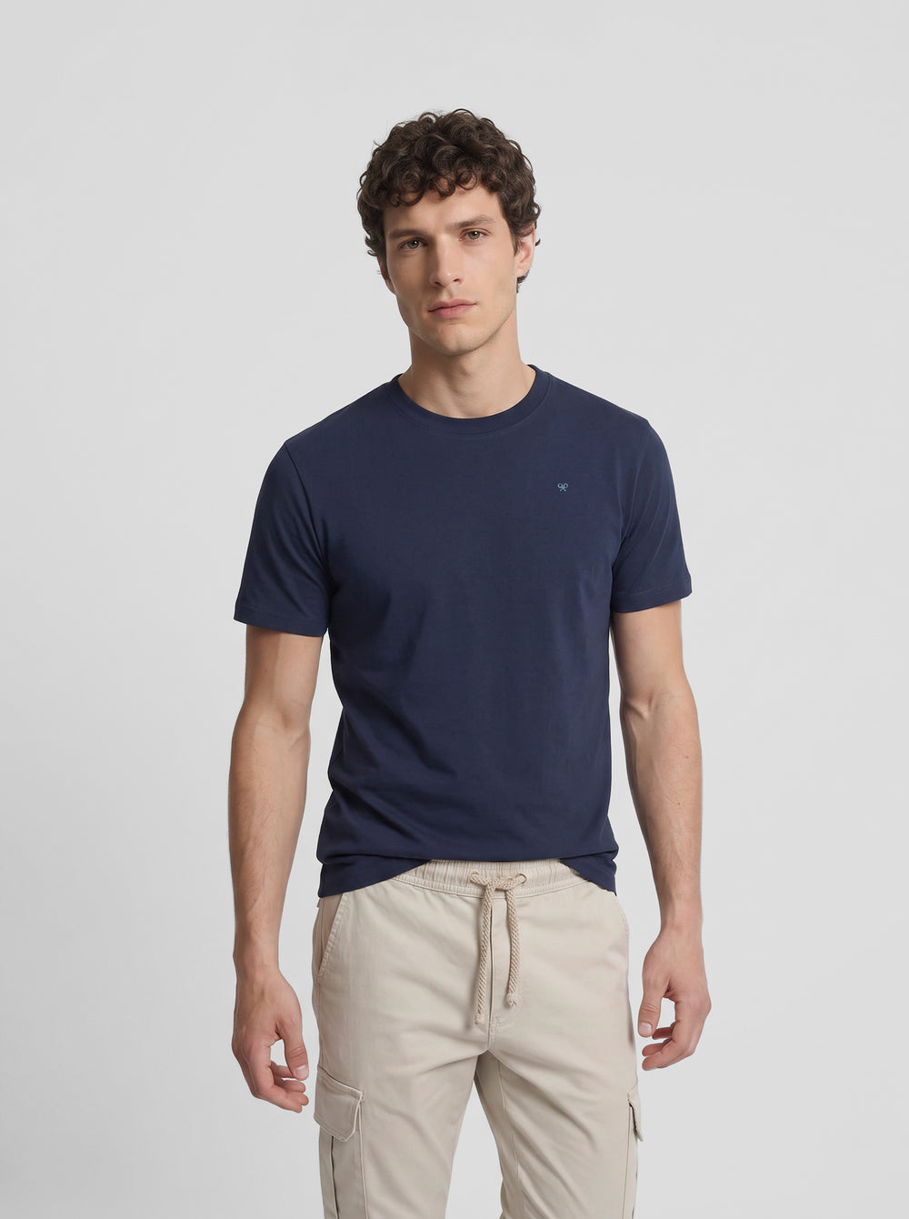 Camiseta poster raquetas azul marino
