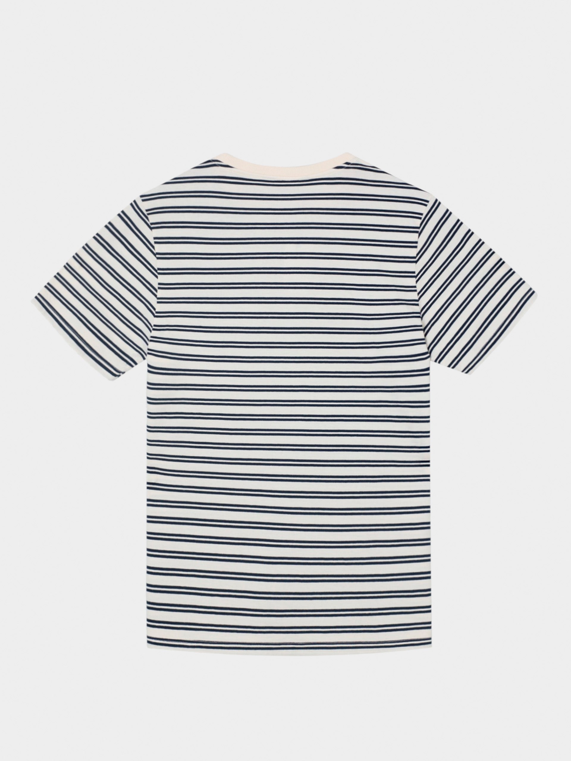 Camiseta cruise rayas finas azules