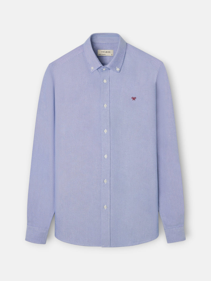 Camisa sport oxford navy