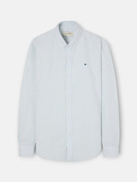 Camisa sport oxford raya media verde