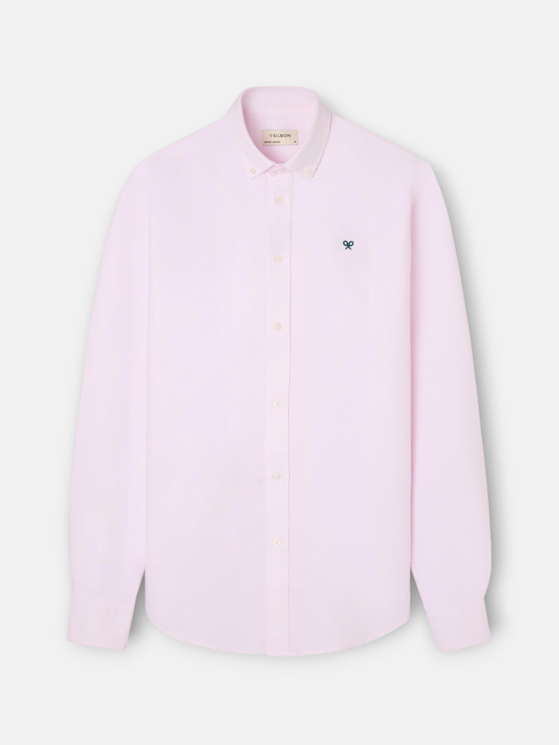 Camisa sport oxford rosa