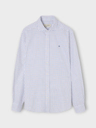 Camisa sport warm cuadros marron