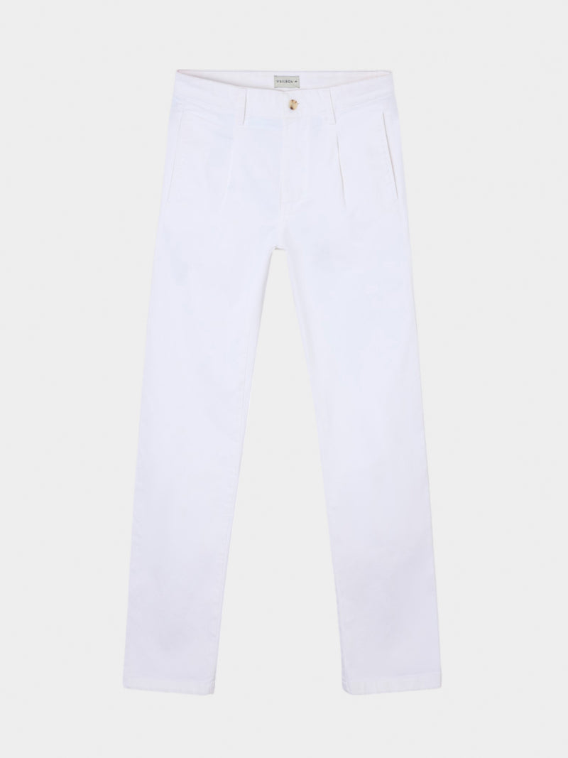 Pantalon de sport cruise en denim blanc