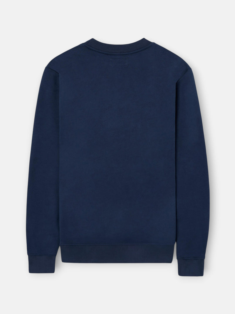 Sudadera bordado classics in style azul marino