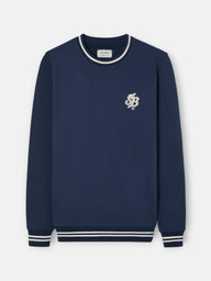 Navy blue SB terry sweatshirt