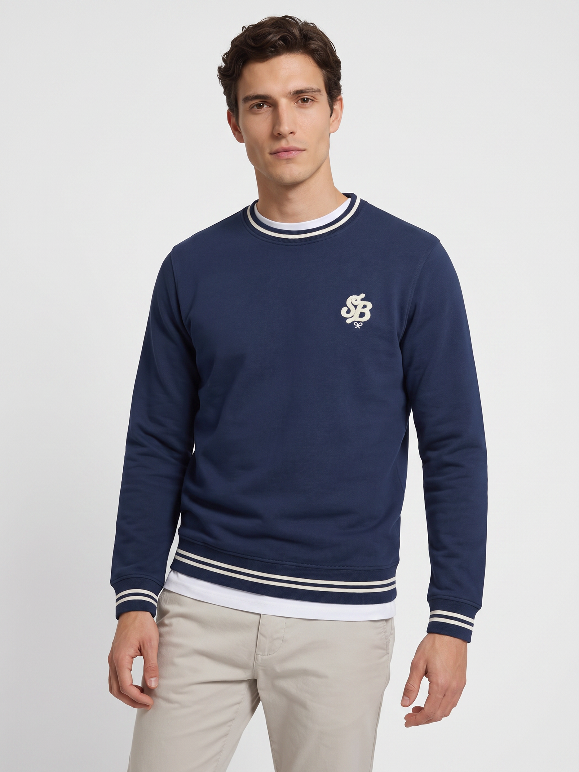 Sweatshirt sb felpa azul-marinho