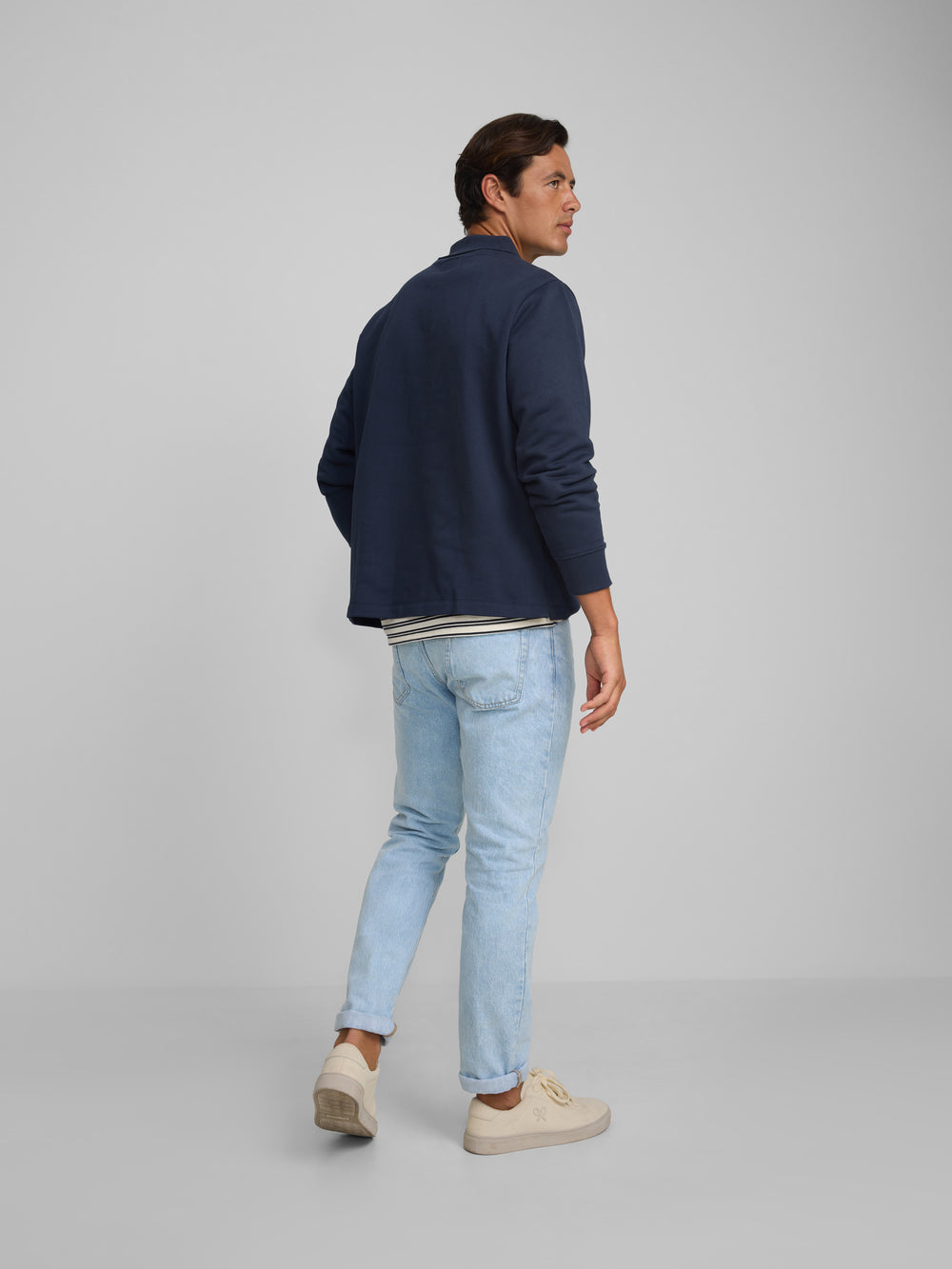 Sudadera nautica cruise azul marino