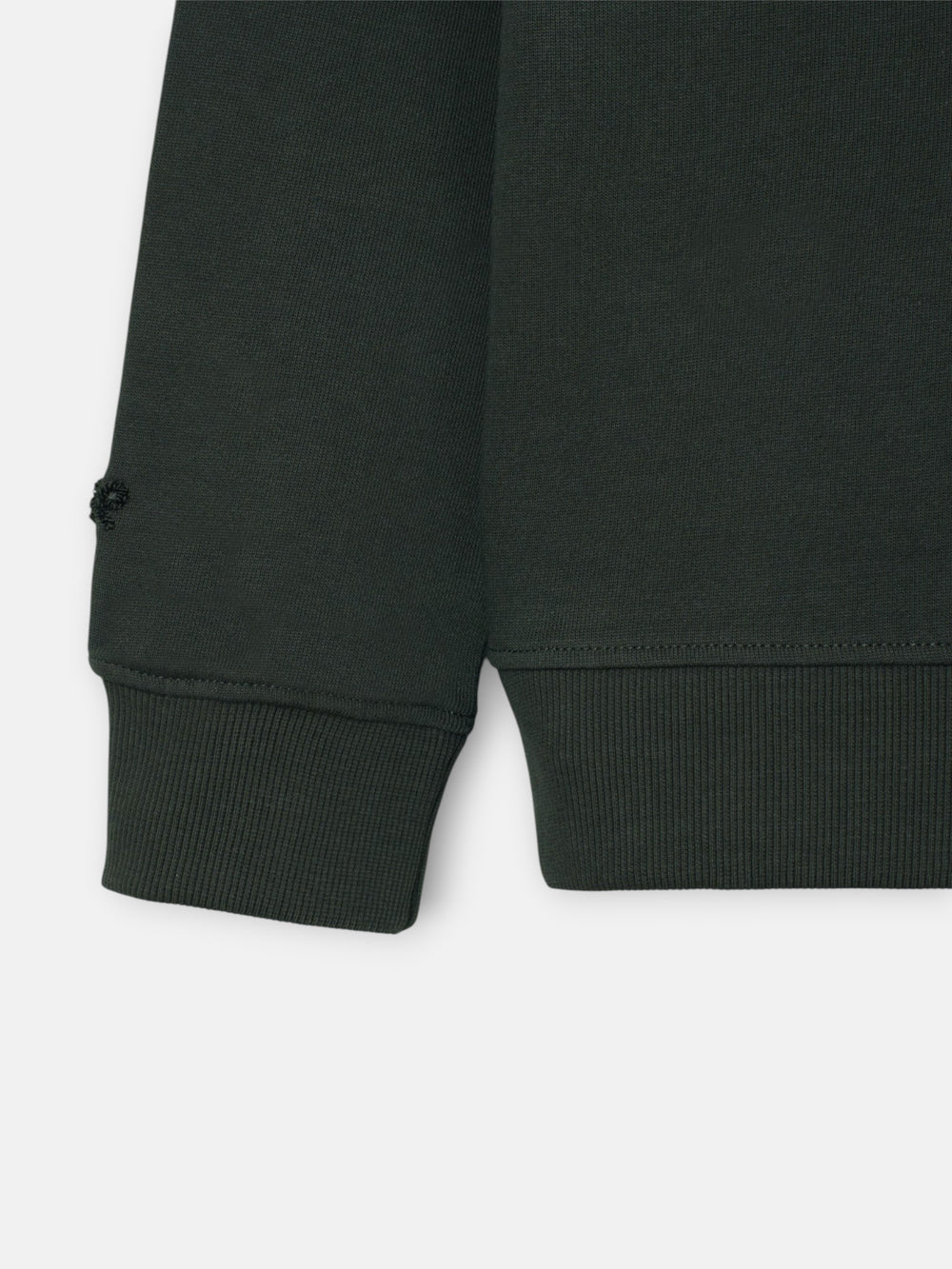 Sudadera bolsillo etiqueta khaki