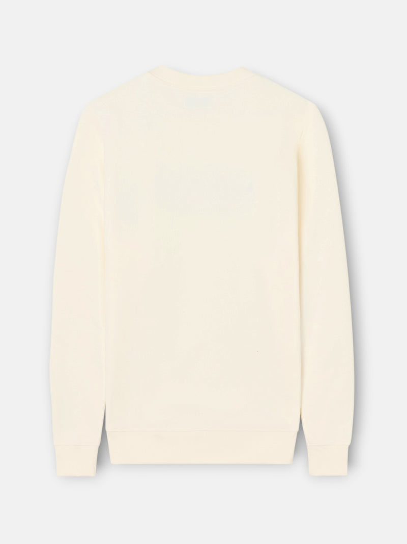 Sudadera silbon smart classic crema