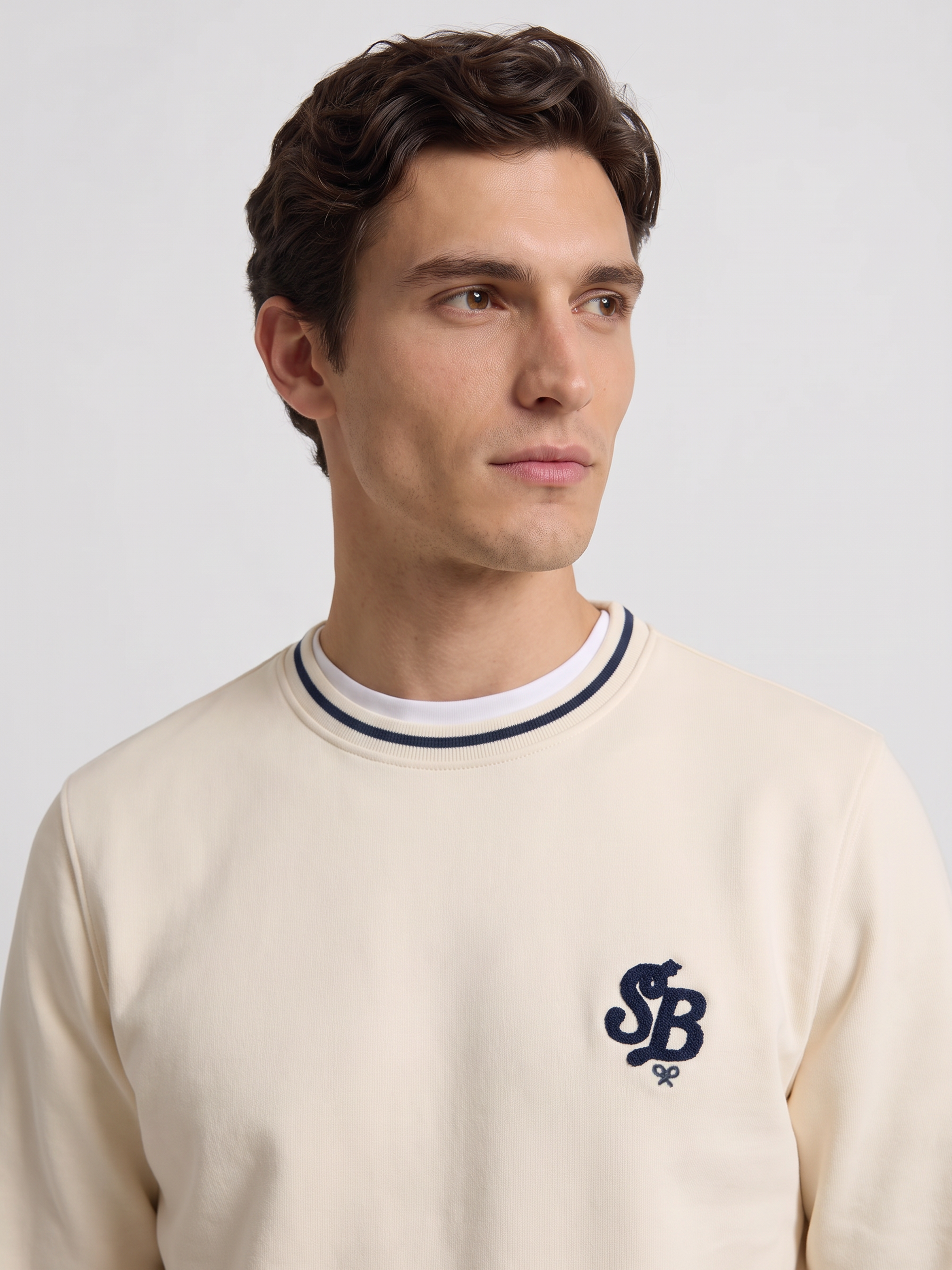 Sweatshirt sb felpo creme