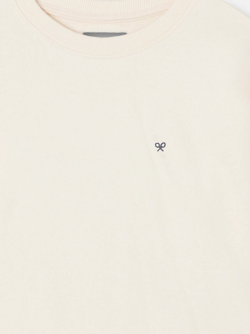 Sudadera Silbon preppy crema