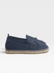 Espadrille à boucle bleue