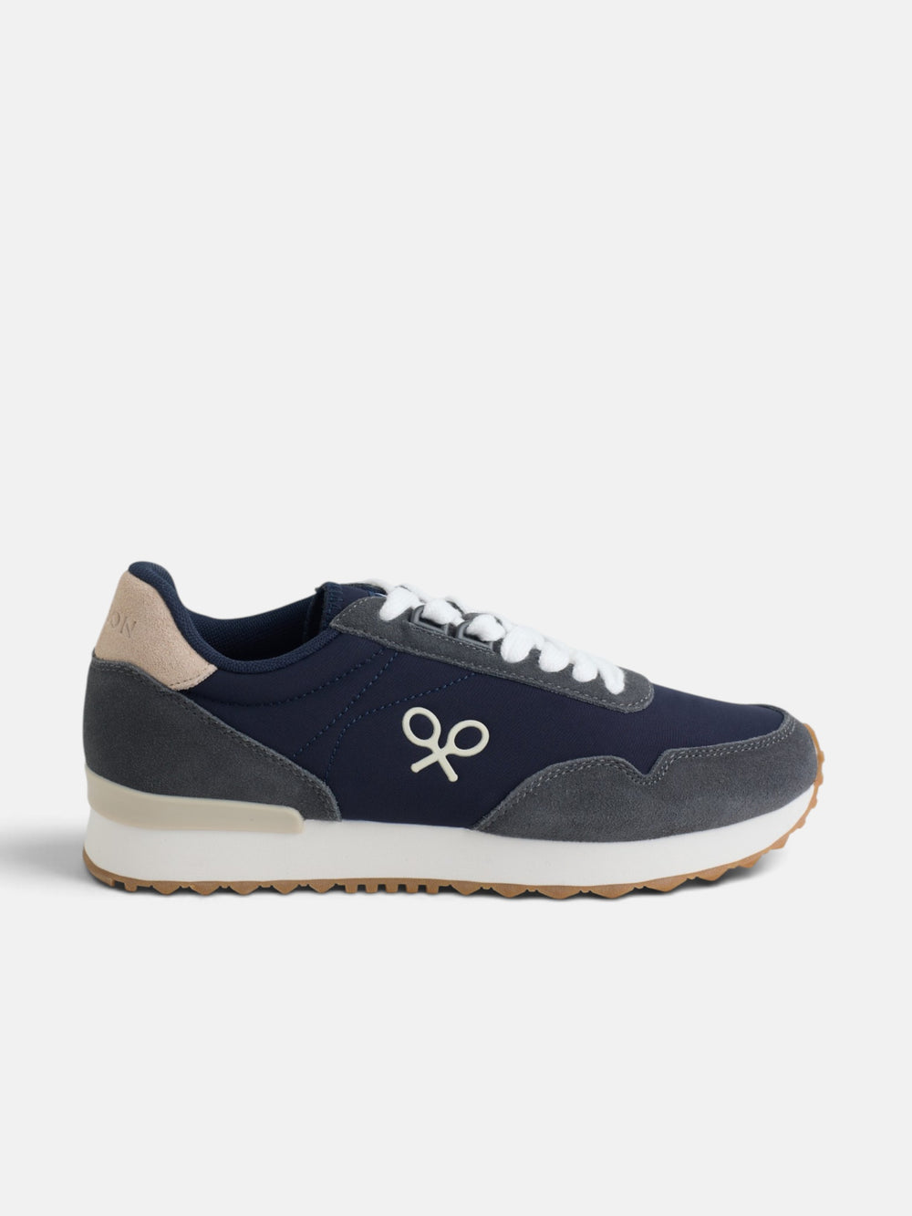 Zapatilla running relax azul marino