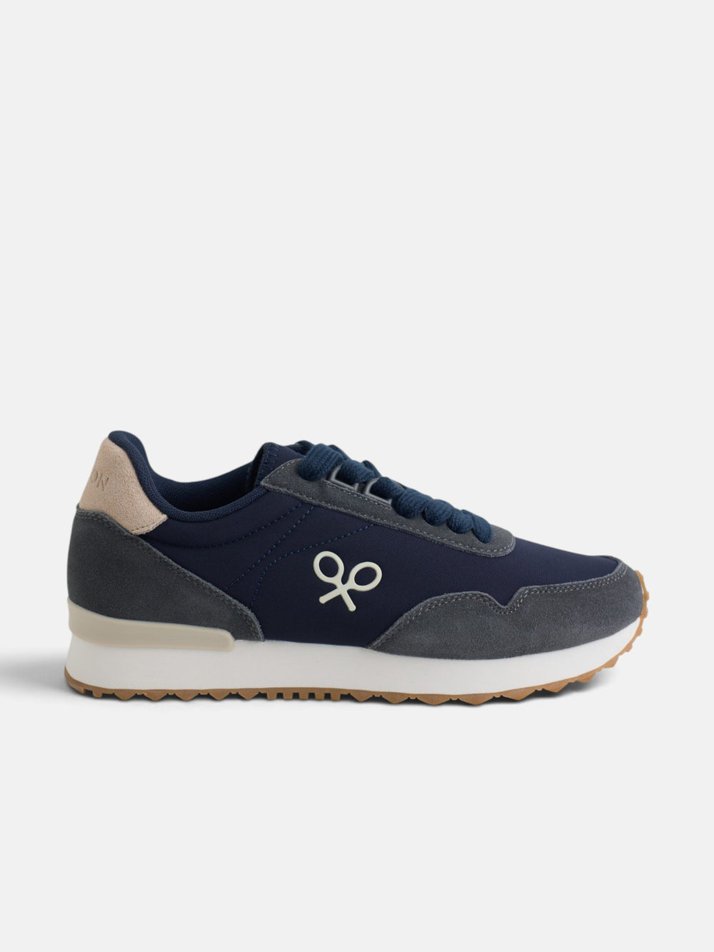 Zapatilla running relax azul marino