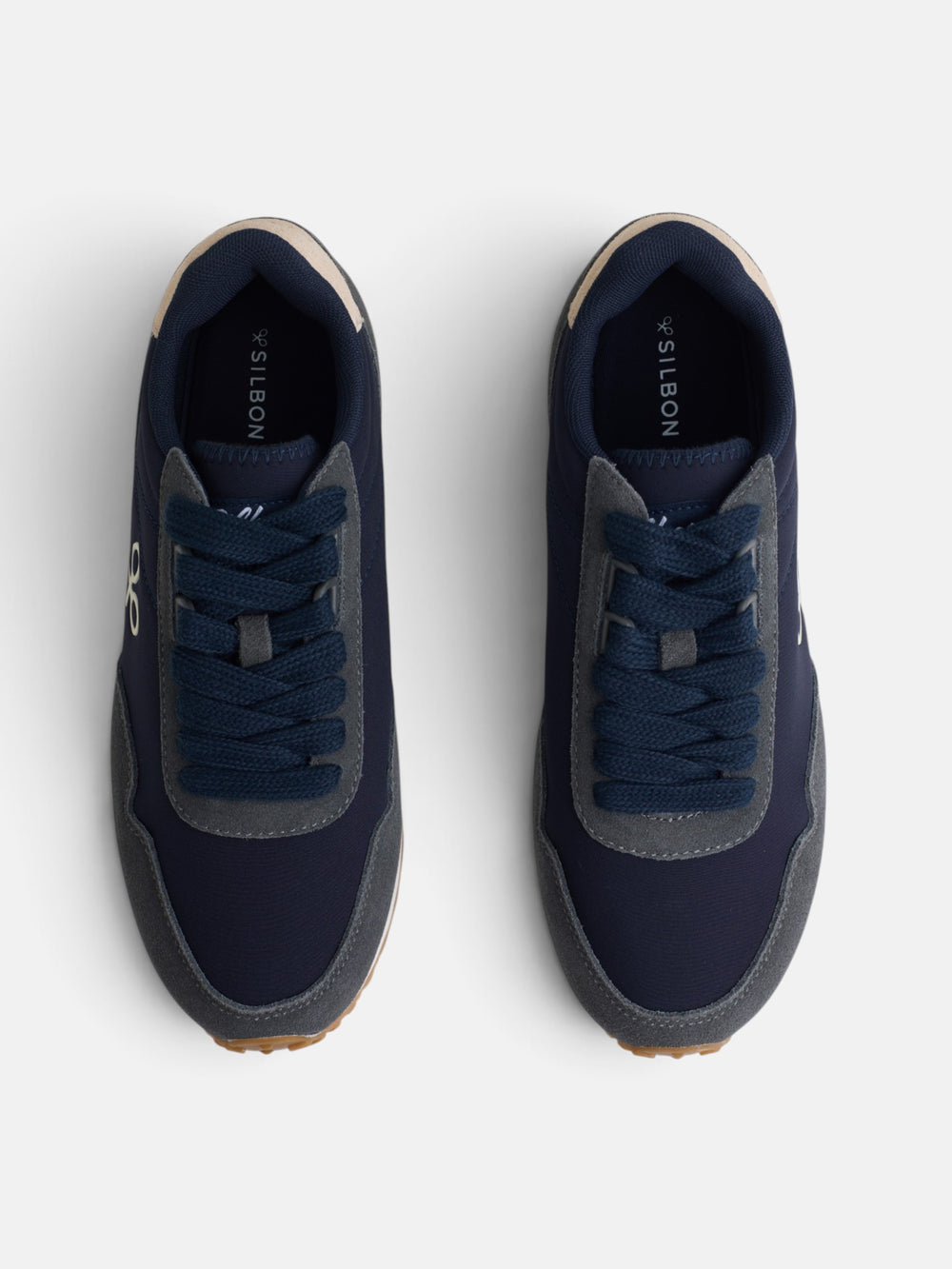 Zapatilla running relax azul marino