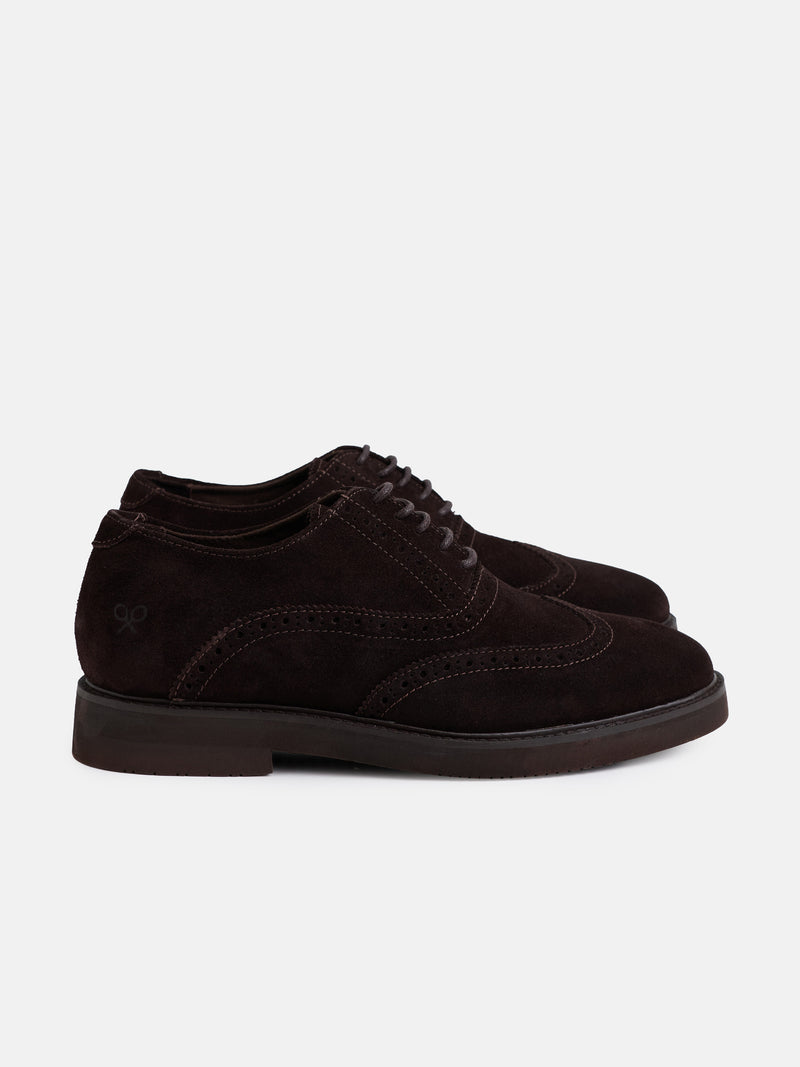 Zapato clasico ante marron