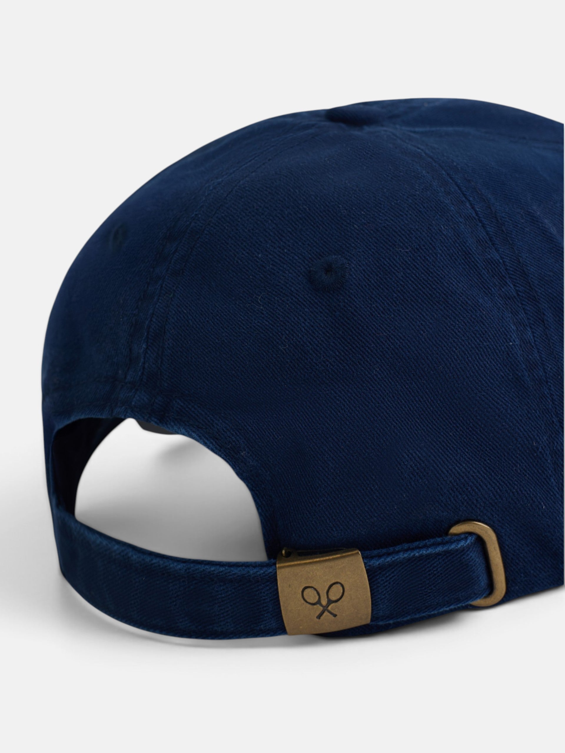Navy blue logo cap