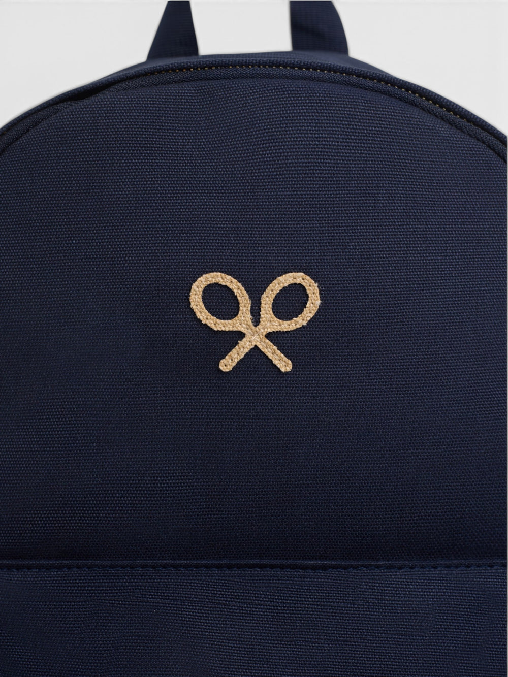 Mochila clasica raquetas azul marino