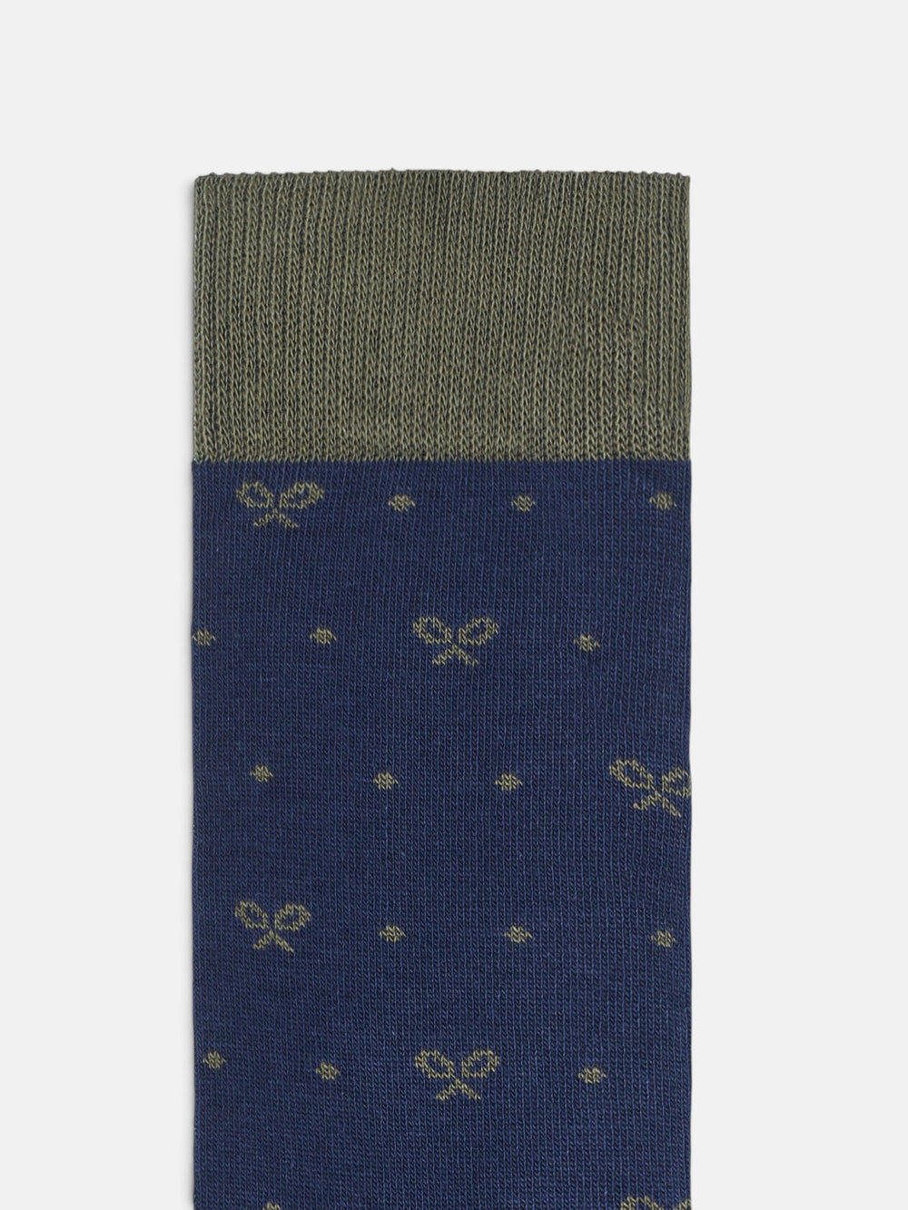 Green polka dot socks
