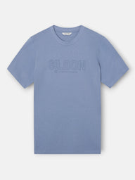 T-shirt design workshop bleu marine