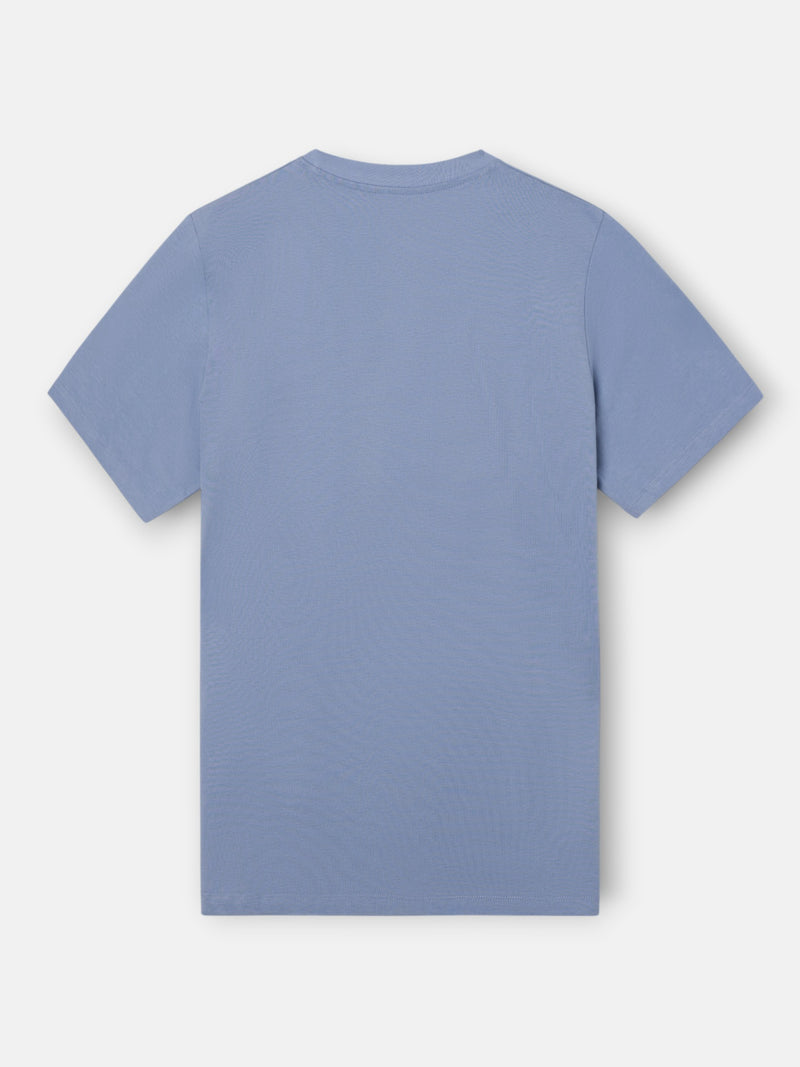 T-shirt design workshop bleu marine
