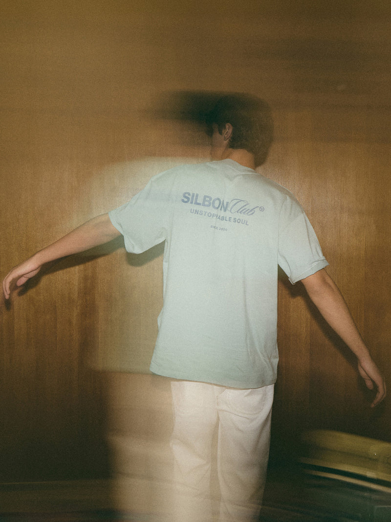 Camiseta relaxed fit silbon club verde