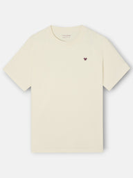 Camiseta silbon outfits crema
