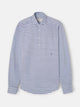 Polera oxford raya horizontal navy