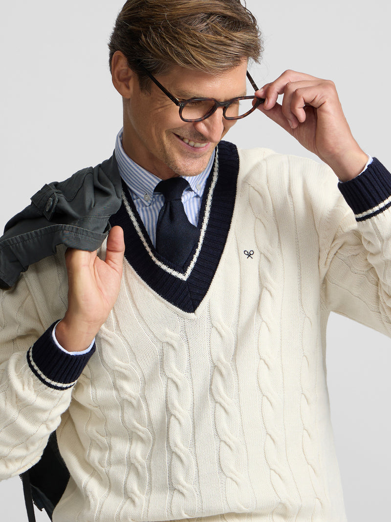 Pull college beige