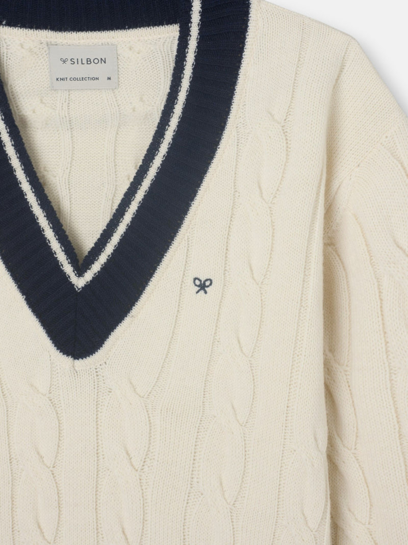 Pull college beige