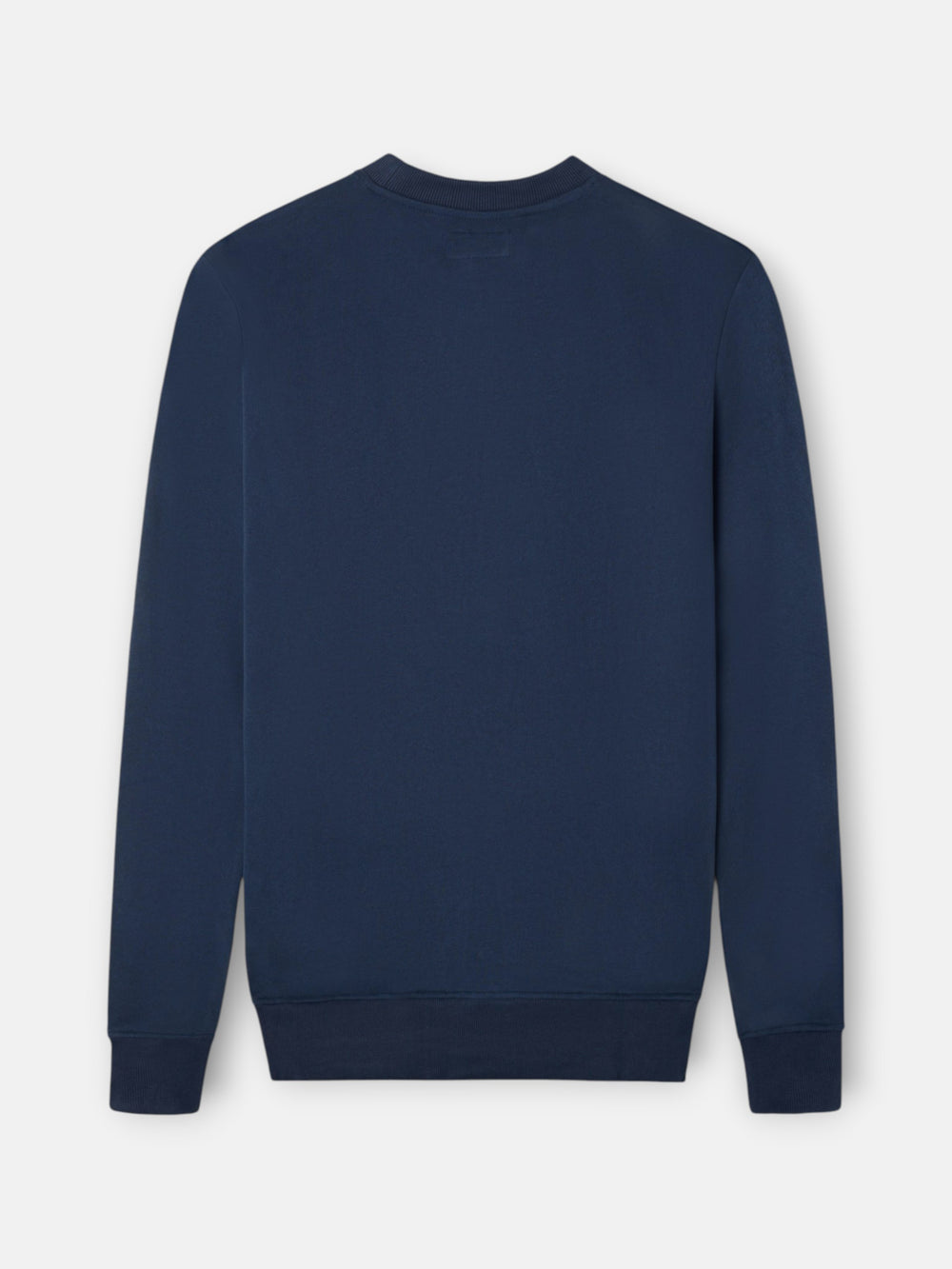 Sweat-shirt coupe décontractée Silbon brodé bleu marine
