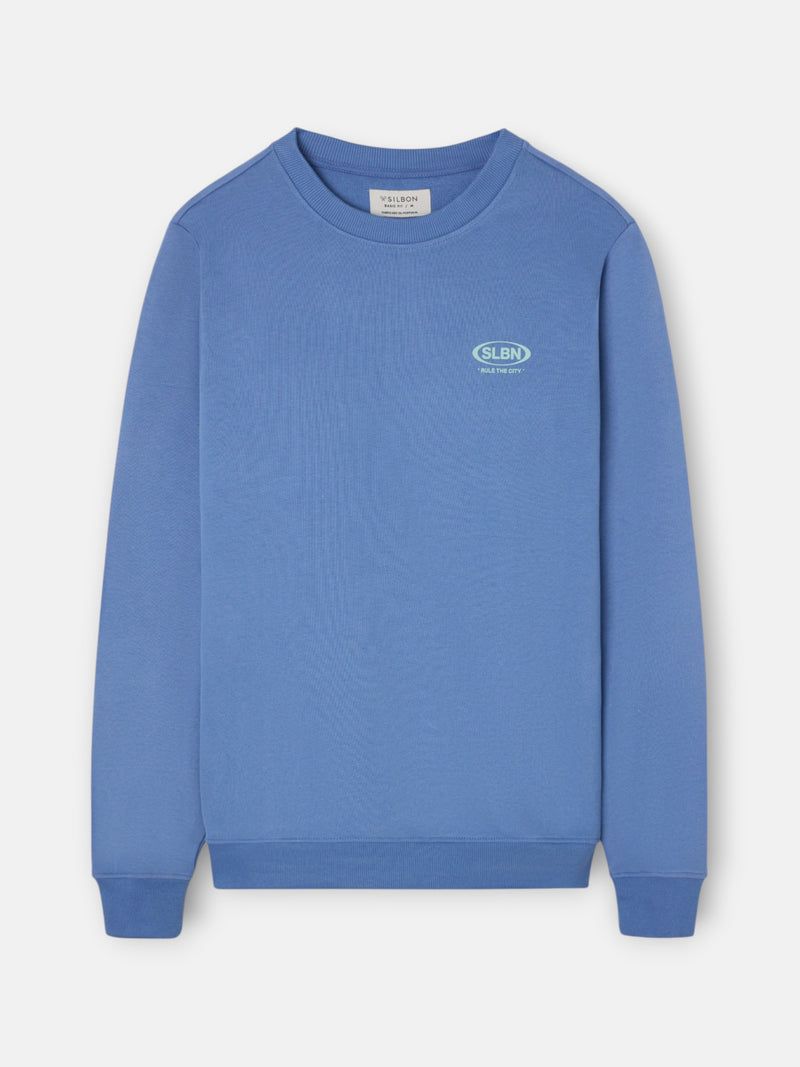 Sudadera slbn works azul