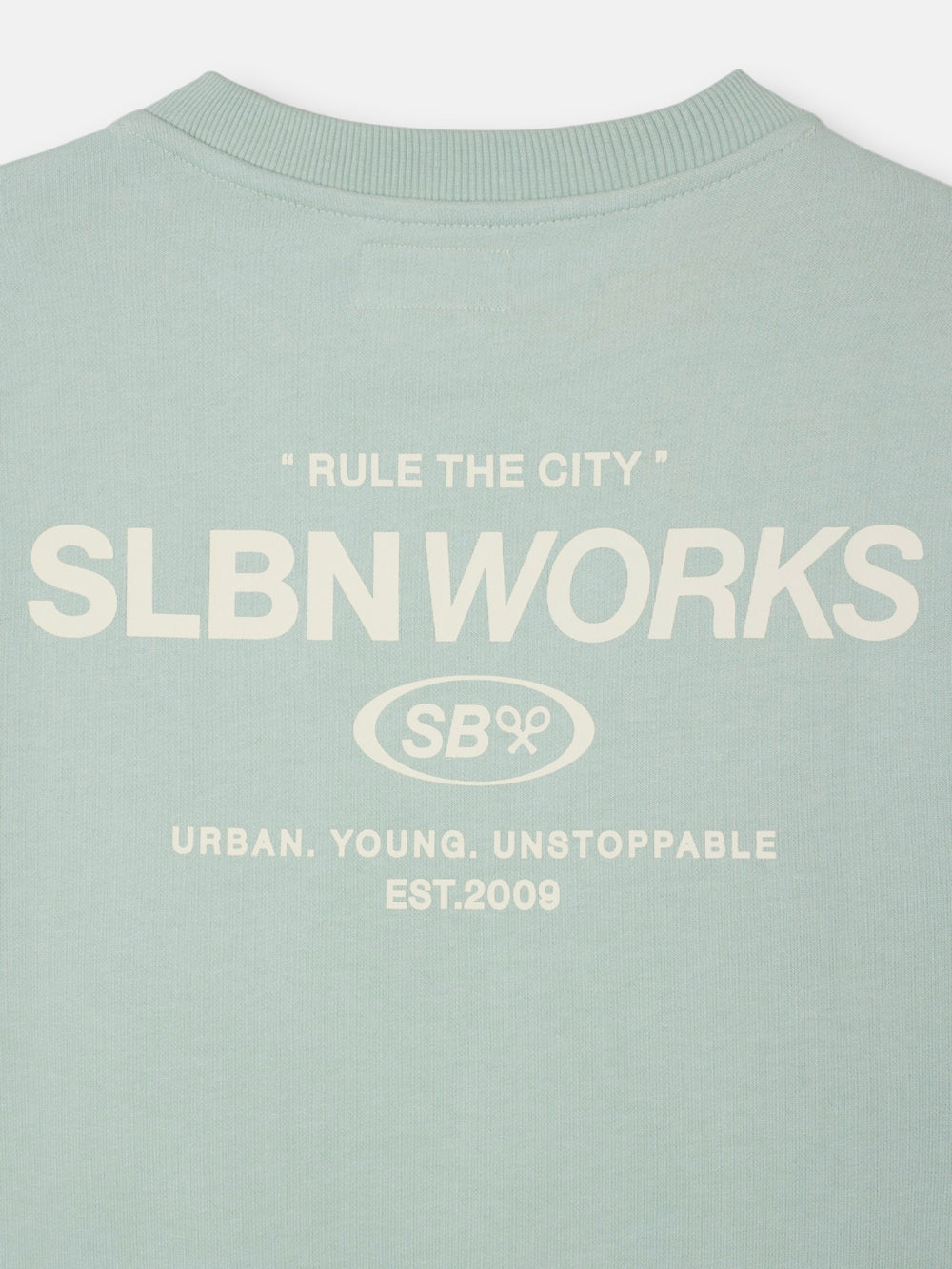 Sudadera slbn works verde