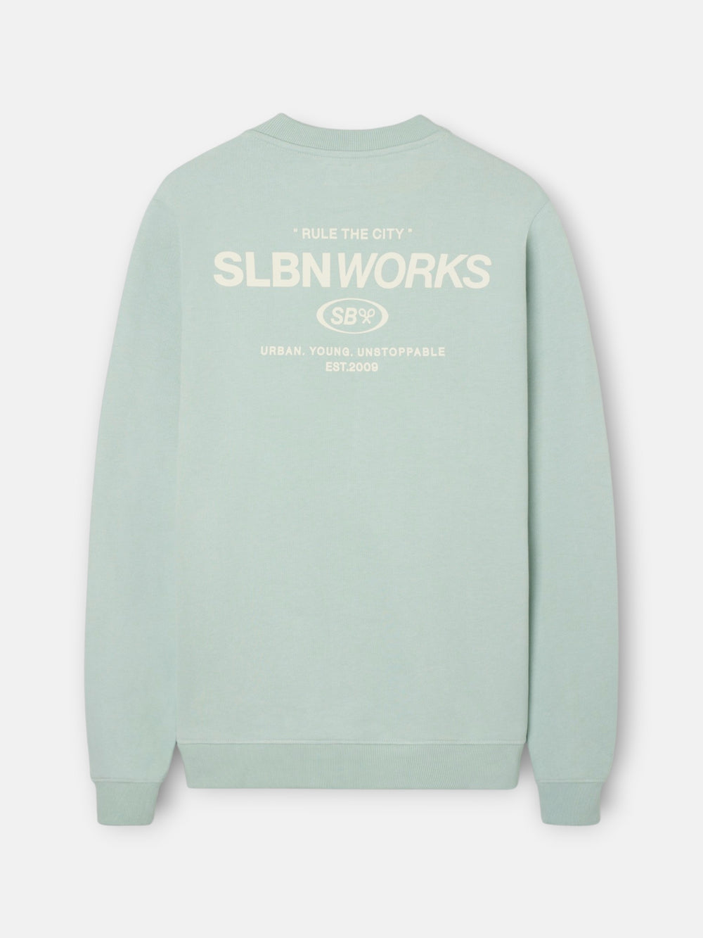 Sudadera slbn works verde