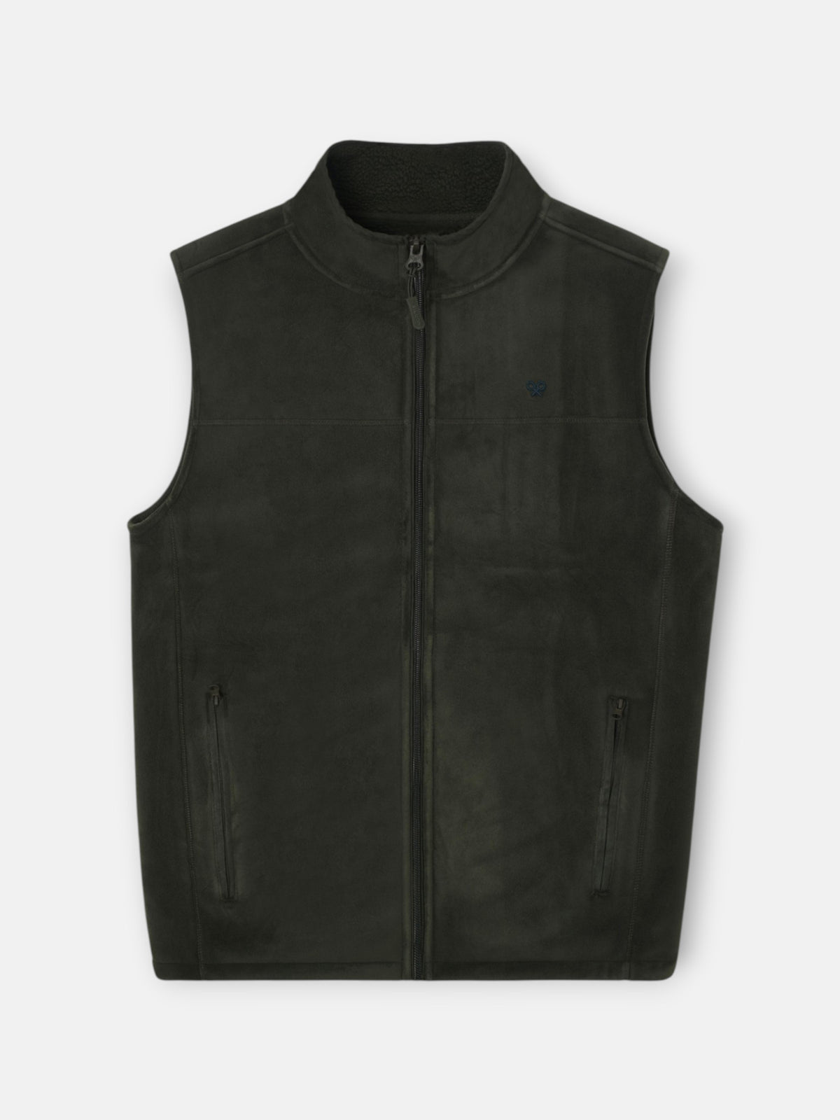Gilet polaire vert