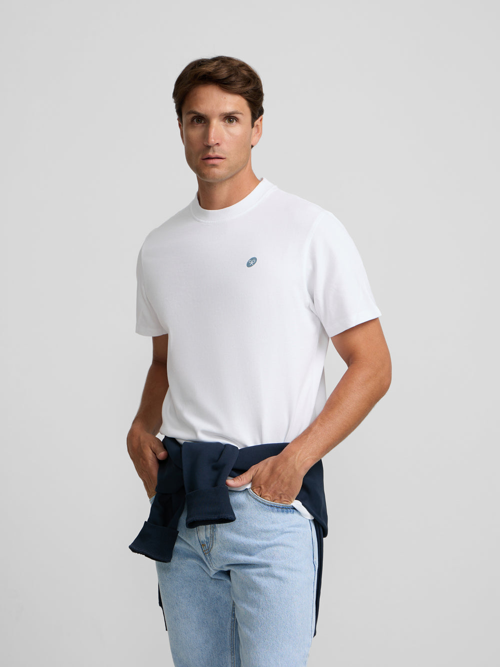 Camiseta silbon pen marker blanca