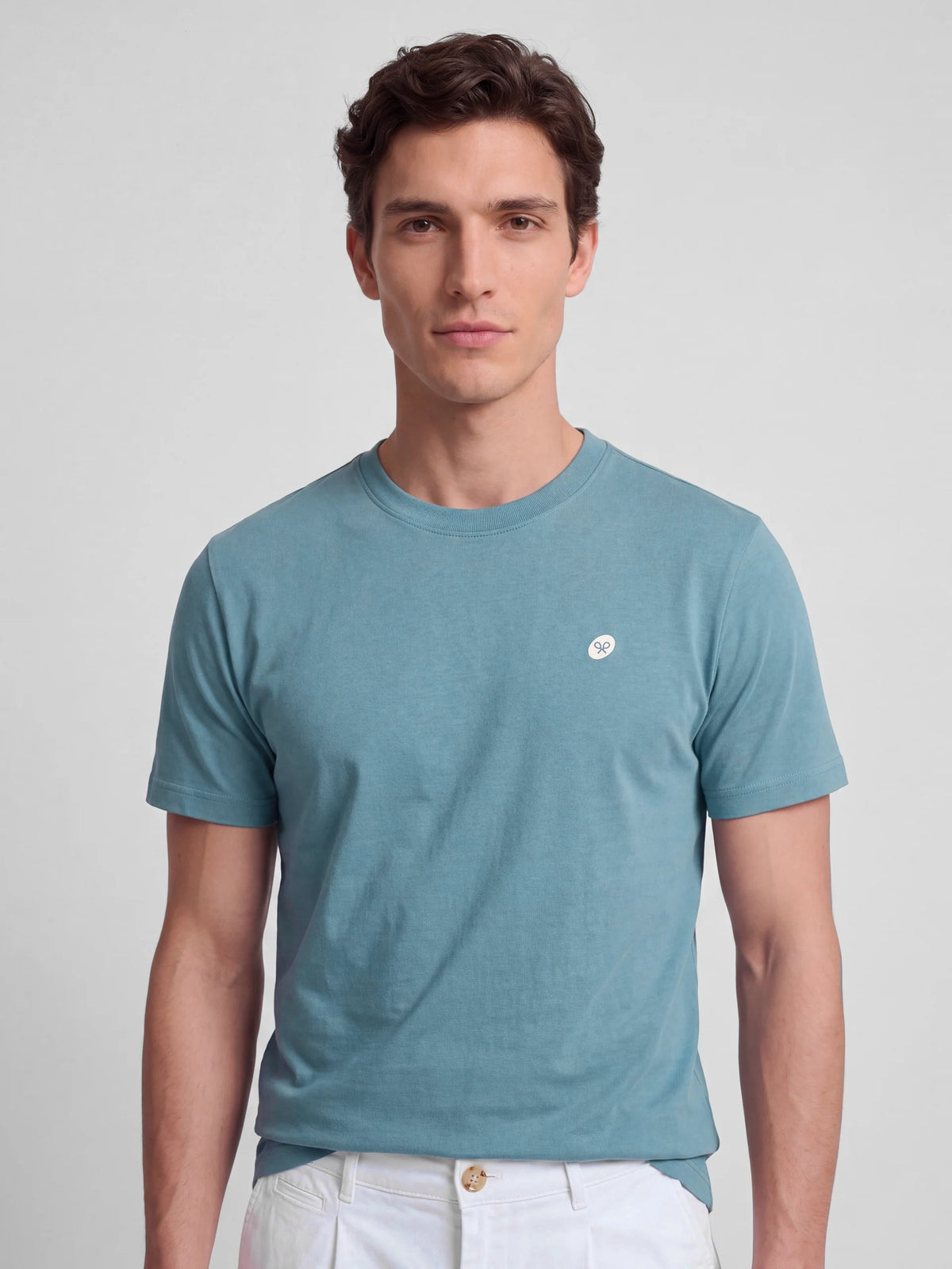T-shirt Silbon stylo marqueur pétrole