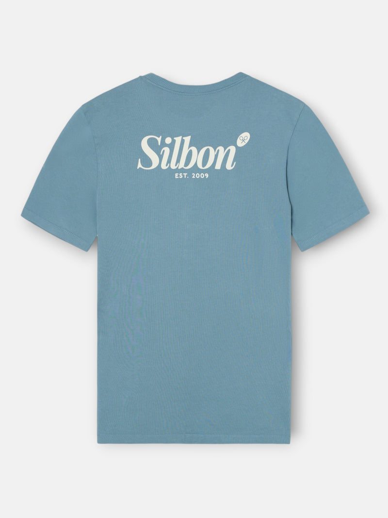 Camiseta Silbon marcador de caneta petróleo