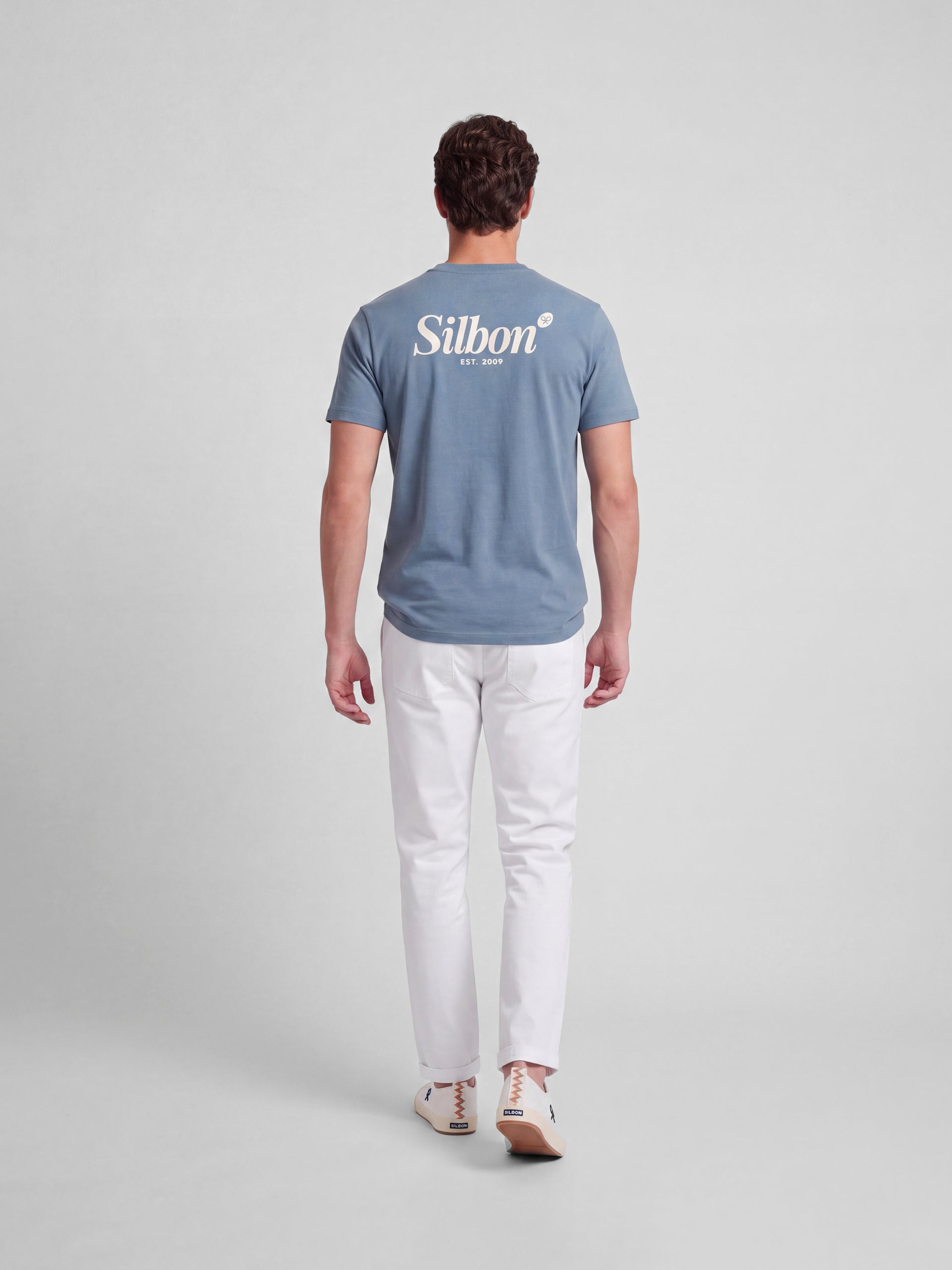 Silbon pen marker t-shirt petroleum