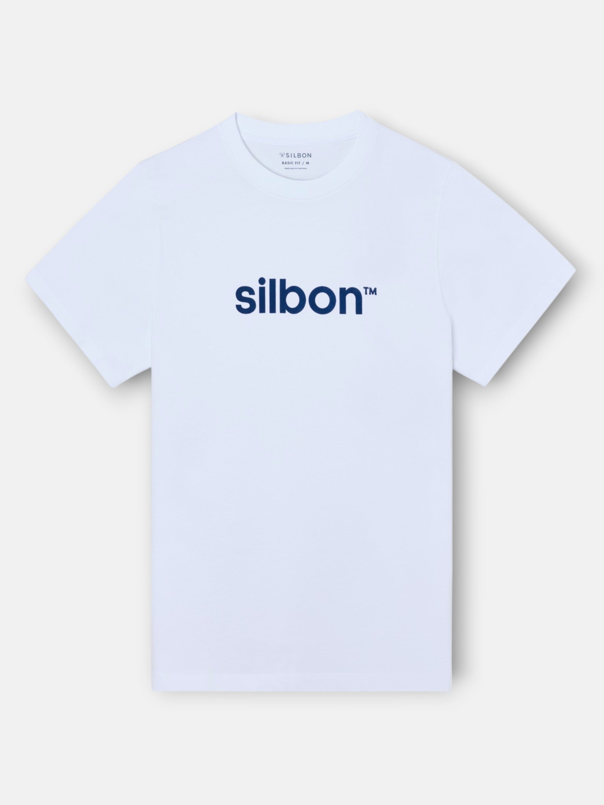 Camiseta Silbon flock blanca