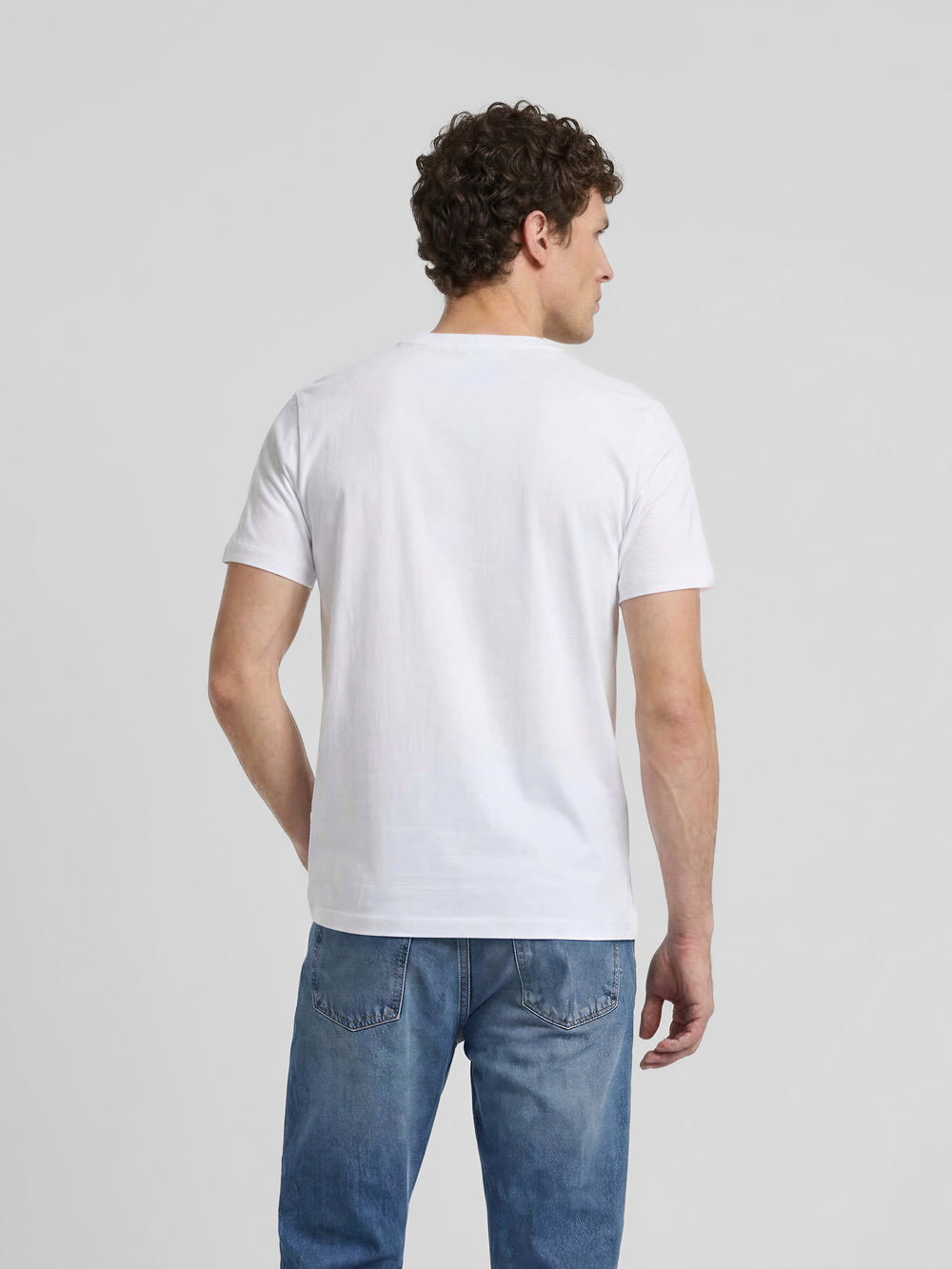 Camiseta Silbon flock blanca